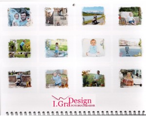 kreative fotokalender basteln gestalten mit foto